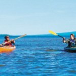 Sea-kayakking Britsh Columbia